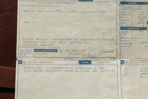 1968 Fiat 500 Jolly Recreation For Sale (picture 103 of 105)