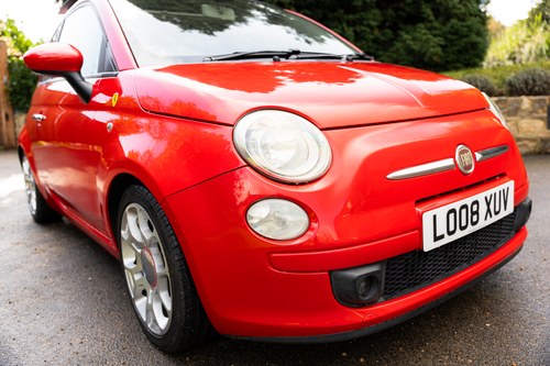 2008 Fiat 500 1.4 Sport Ferrari Dealer Limited Edition In vendita (immagine 76 di 128)