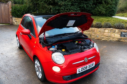 2008 Fiat 500 1.4 Sport Ferrari Dealer Limited Edition In vendita (immagine 112 di 128)
