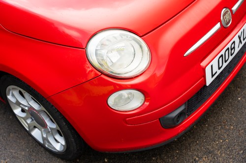 2008 Fiat 500 1.4 Sport Ferrari Dealer Limited Edition In vendita (immagine 75 di 128)