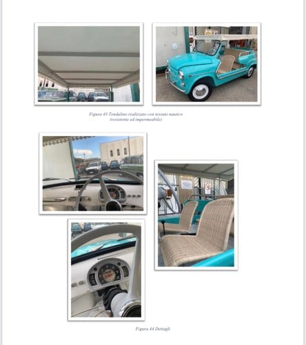 1966 Fiat 600D ‘Jolly’ by Ghia Evocation à vendre (picture 121 of 153)