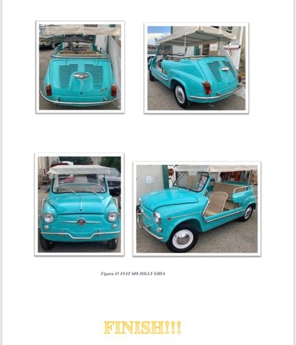 1966 Fiat 600D ‘Jolly’ by Ghia Evocation à vendre (picture 94 of 153)