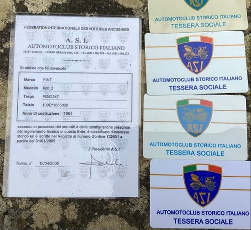 1964 Fiat 600D 750cc For Sale (picture 51 of 54)