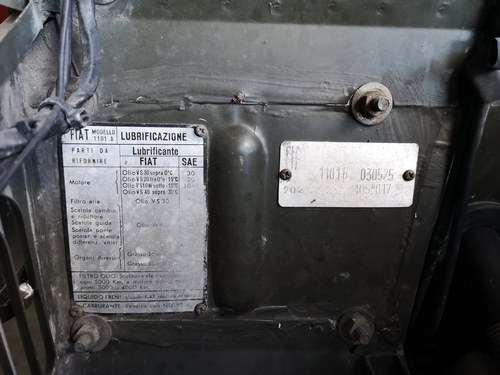 1962 Fiat AR 59 Campagnola In vendita (immagine 40 di 53)