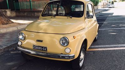 Reserve lowered - 1974 Fiat 500R