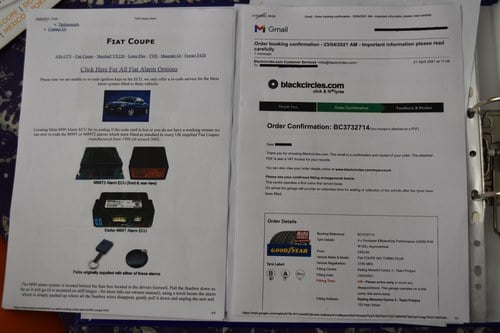 2000 Fiat Coupe 20V Turbo Plus à vendre (picture 85 of 109)