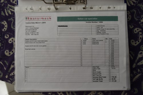 2000 Fiat Coupe 20V Turbo Plus à vendre (picture 89 of 109)