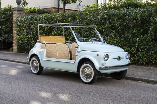 1972 Fiat 500 Jolly Evocation Owned by Lando Norris In vendita (immagine 2 di 115)
