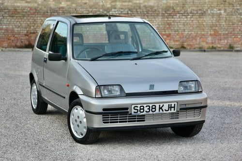 NO RESERVE - 1998 Fiat Cinquecento SX Te koop (foto 19 van 108)