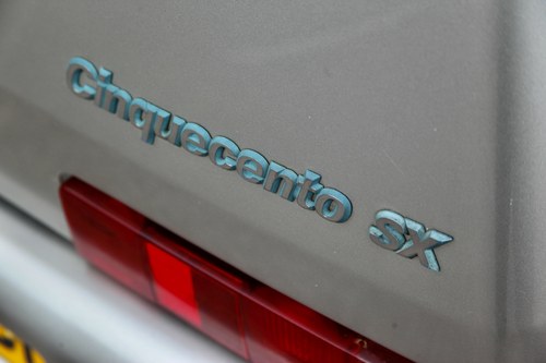 NO RESERVE - 1998 Fiat Cinquecento SX Te koop (foto 80 van 108)