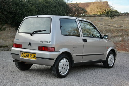 NO RESERVE - 1998 Fiat Cinquecento SX Te koop (foto 29 van 108)