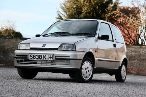 NO RESERVE - 1998 Fiat Cinquecento SX Te koop (foto 4 van 108)