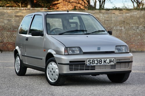 NO RESERVE - 1998 Fiat Cinquecento SX Te koop (foto 20 van 108)