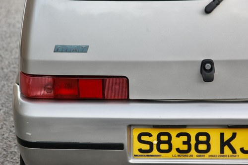 NO RESERVE - 1998 Fiat Cinquecento SX Te koop (foto 89 van 108)