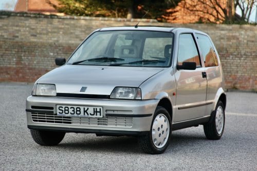 NO RESERVE - 1998 Fiat Cinquecento SX Te koop (foto 11 van 108)