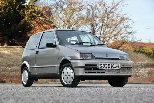 NO RESERVE - 1998 Fiat Cinquecento SX Te koop (foto 2 van 108)