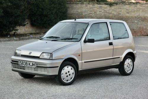 NO RESERVE - 1998 Fiat Cinquecento SX Te koop (foto 14 van 108)