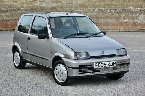 NO RESERVE - 1998 Fiat Cinquecento SX Te koop (foto 21 van 108)