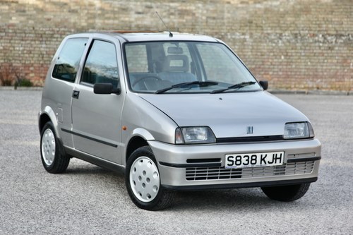 NO RESERVE - 1998 Fiat Cinquecento SX Te koop (foto 25 van 108)
