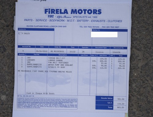 1999 Fiat Coupe à vendre (picture 175 of 181)