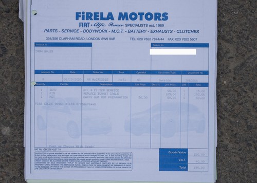 1999 Fiat Coupe à vendre (picture 168 of 181)