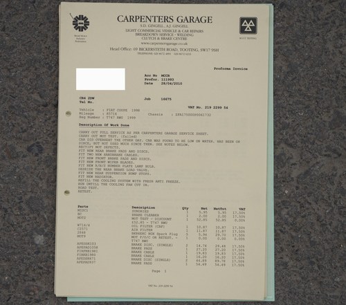 1999 Fiat Coupe à vendre (picture 181 of 181)