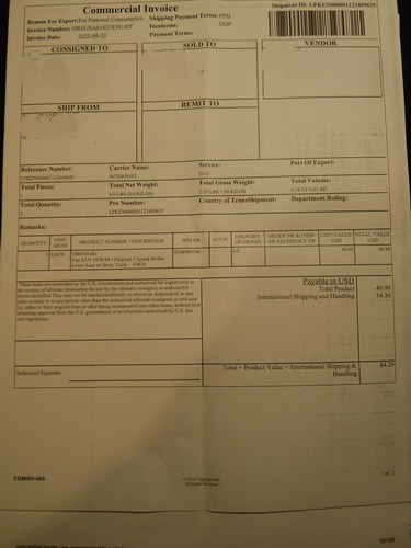 1982 Fiat X 1/9 Five-Speed Te koop (foto 64 van 66)