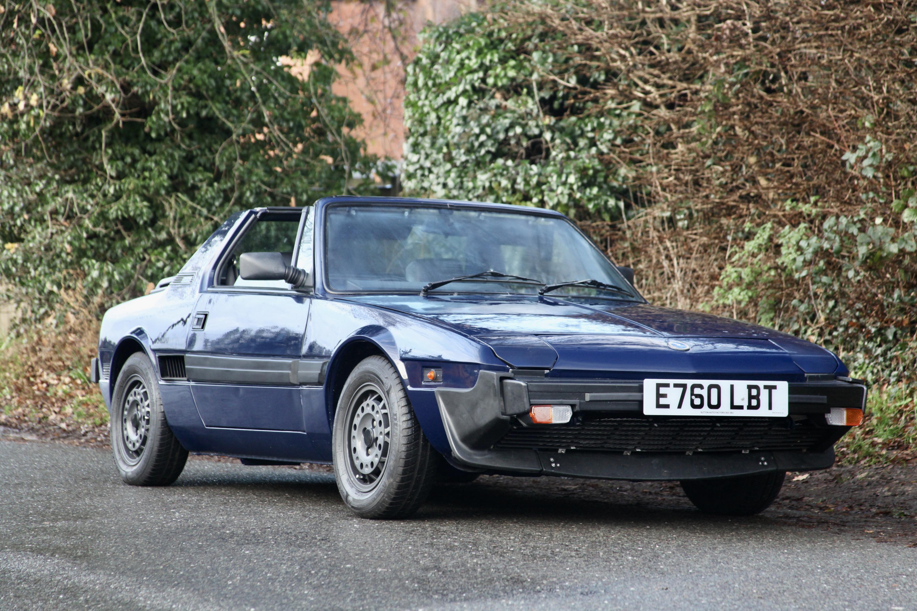 1987 Fiat (Bertone) X1/9 For Sale By Auction