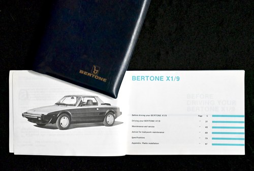 1988 Fiat X1/9 1500 Bertone à vendre (picture 95 of 100)