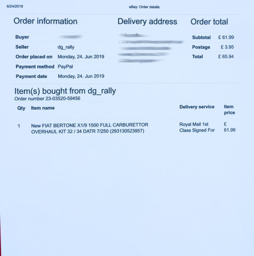 1988 Fiat X1/9 Bertone à venda (imagem 143 de 156)