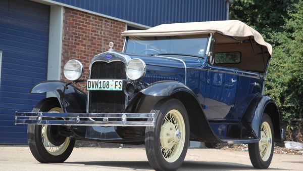 1928 Ford Model A Tourer For Sale (picture :index of 44)