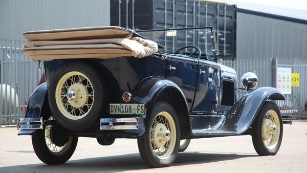 1928 Ford Model A Tourer For Sale (picture :index of 6)