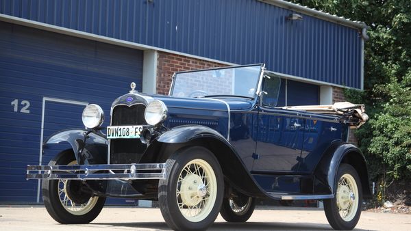 1928 Ford Model A Tourer For Sale (picture :index of 20)