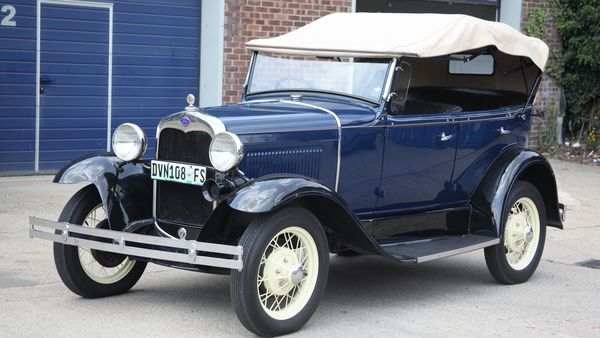1928 Ford Model A Tourer For Sale (picture :index of 30)