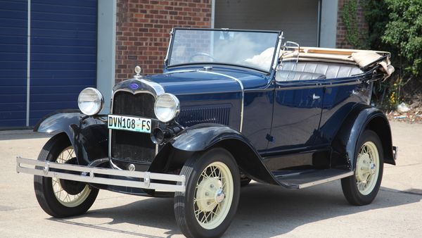 1928 Ford Model A Tourer For Sale (picture :index of 16)