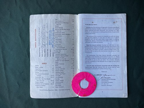 1967 Ford Mustang 289 Convertible Te koop (foto 111 van 116)