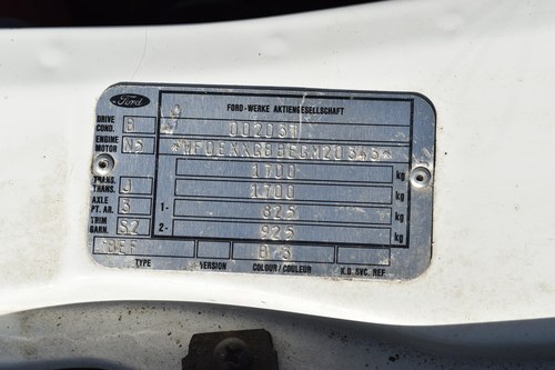 1986 Ford Sierra RS Cosworth For Sale (picture 65 of 94)