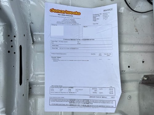 2001 Ford Sierra Cosworth RS500 Thundersaloon – Track Car zum Verkauf (Bild 246 von 247)