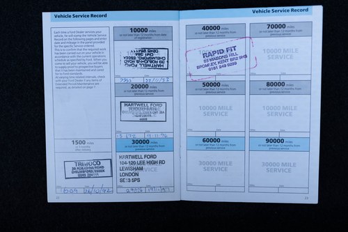 1992 Ford Sierra Sapphire RS Cosworth 4x4 In vendita (immagine 230 di 251)