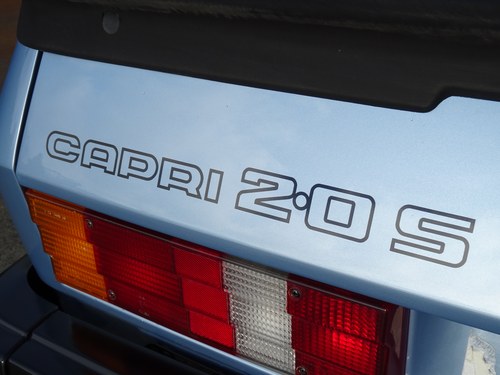 1984 Ford Capri 2.0 Sport En venta (imagen 105 de 221)