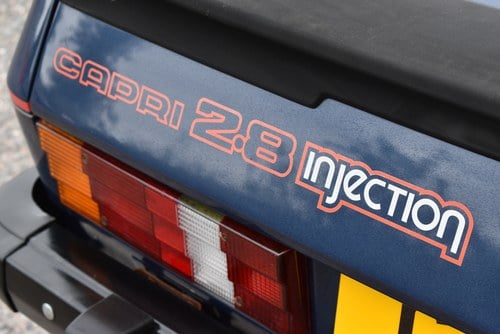 1985 Ford Capri 2.8 Injection Special In vendita (immagine 55 di 83)