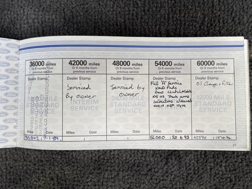 1985 Ford Capri 2.8 Injection Special zum Verkauf (Bild 157 von 174)