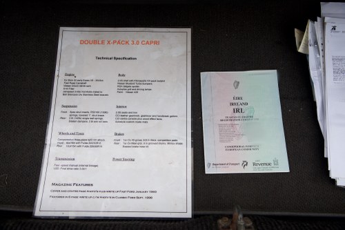 1984 Ford Capri 3.0 Essex 3.0 XPack For Sale (picture 65 of 67)