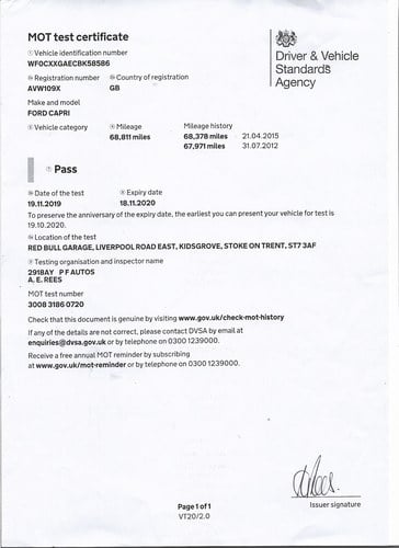 1981 Ford Capri 2.8 injection In vendita (immagine 136 di 143)