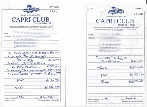 1981 Ford Capri 2.8 injection In vendita (immagine 139 di 143)