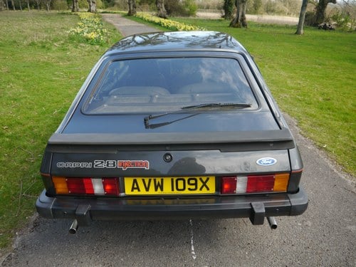 1981 Ford Capri 2.8 injection In vendita (immagine 100 di 143)