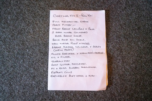 NO RESERVE - 1982 Ford Cortina GL MK V zum Verkauf (Bild 176 von 184)