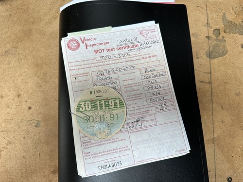 1965 Ford Cortina De Luxe En venta (imagen 150 de 157)