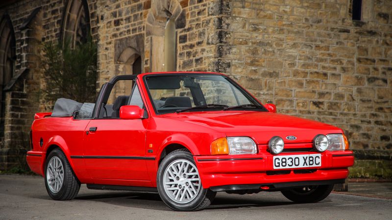 1989 Ford Escort XR3i Cabriolet For Sale (picture 1 of 47)