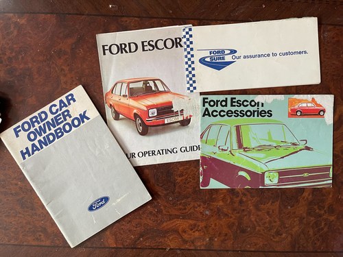 1979 Ford Escort 1.6 Ghia 4dr Manual (Mk2) à vendre (picture 105 of 105)
